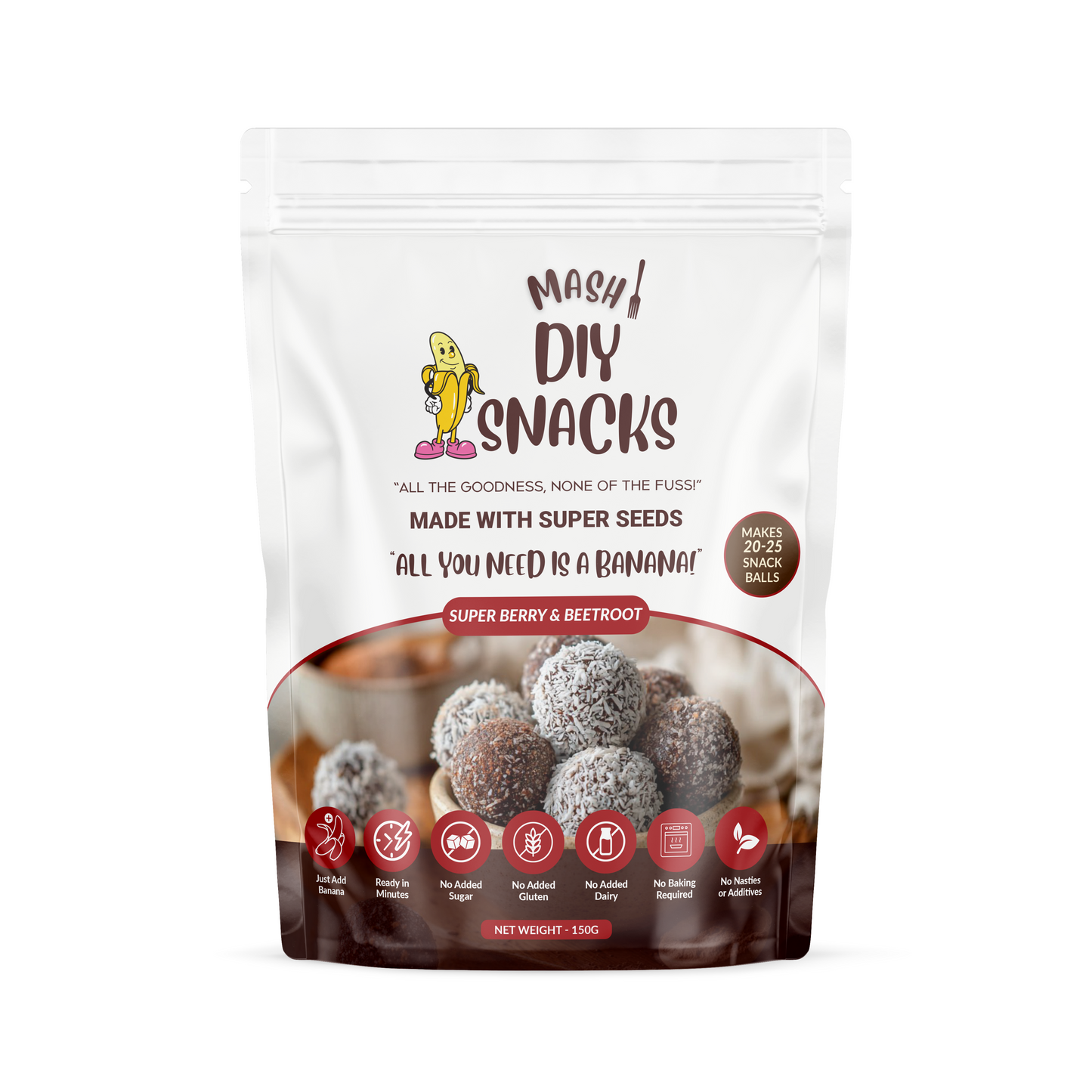Super Berry with Beetroot DIY Snack Mix