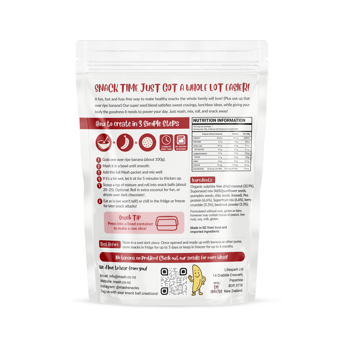 Super Berry with Beetroot DIY Snack Mix