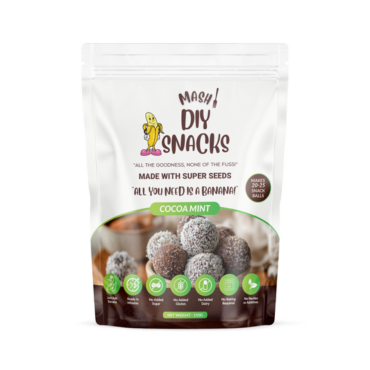 Cocoa-Mint DIY Snack Ball Mix